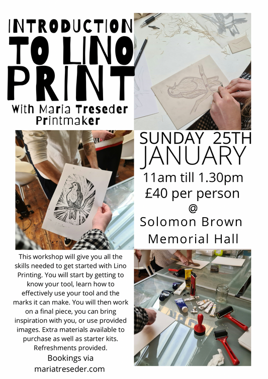Mousehole Sunday Lino Print Workshop