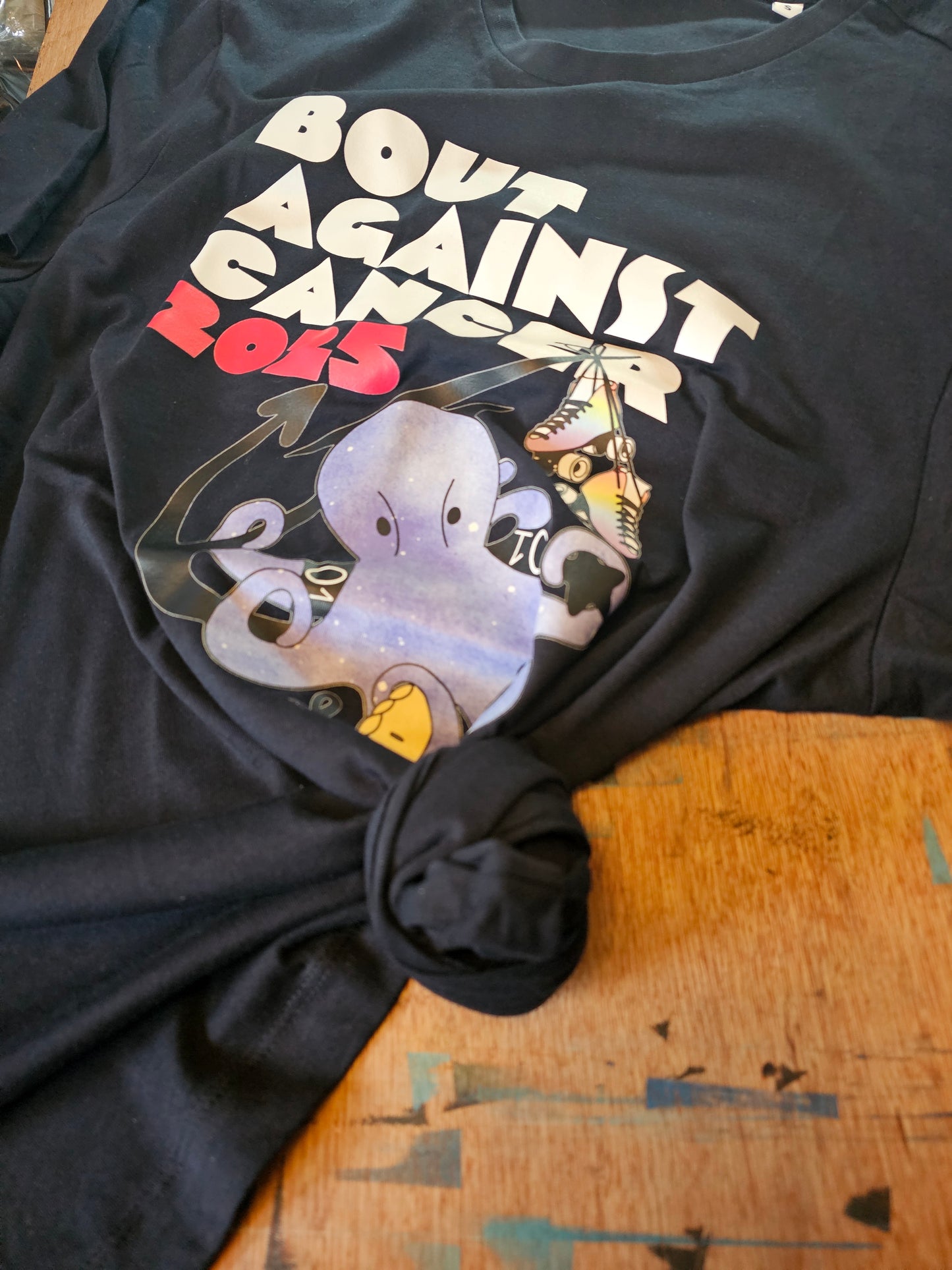 Limited Edition Bout Against Cancer 2025 tee shirt