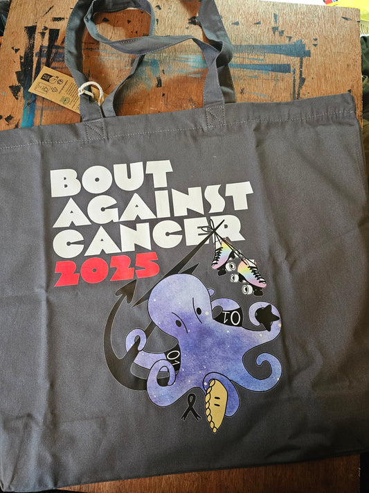 Limited Edition Bout Against Cancer tote bag