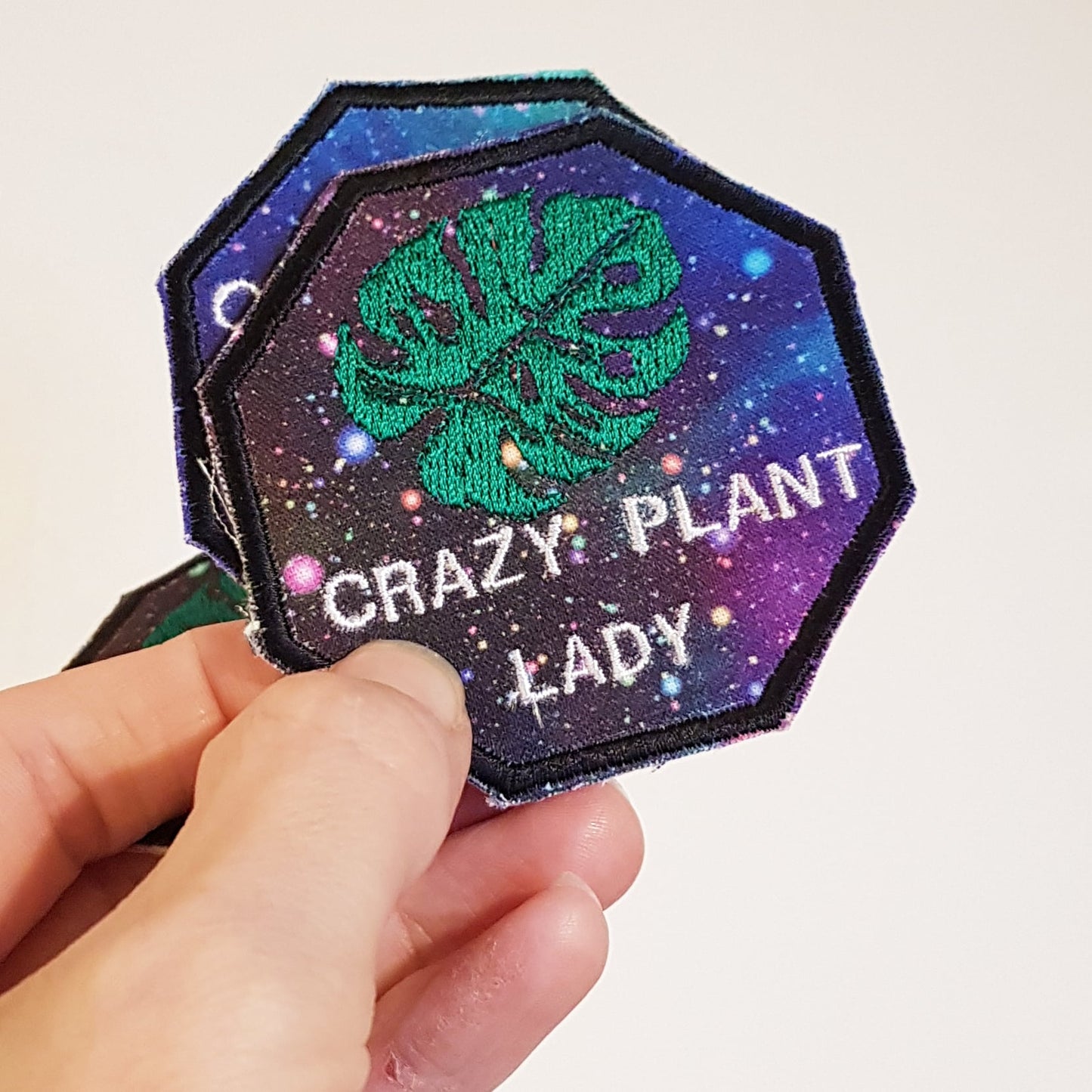 Crazy plant lady patch/badge